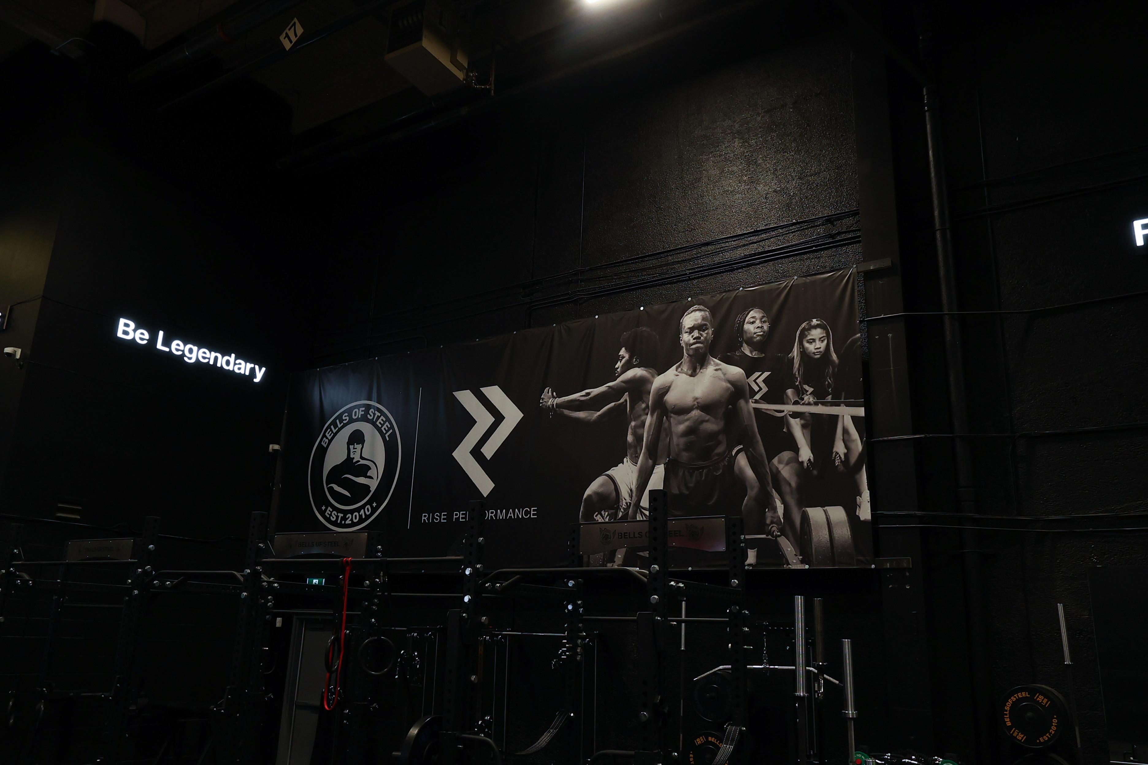 Functional fitness training area at Calgary gym facility
